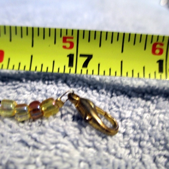 Vintage 17 Inch Odd Beaded Necklace - Picture 6 of 6